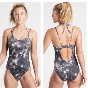 Athleta Supernova Keyhole One Piece Swimsuit
